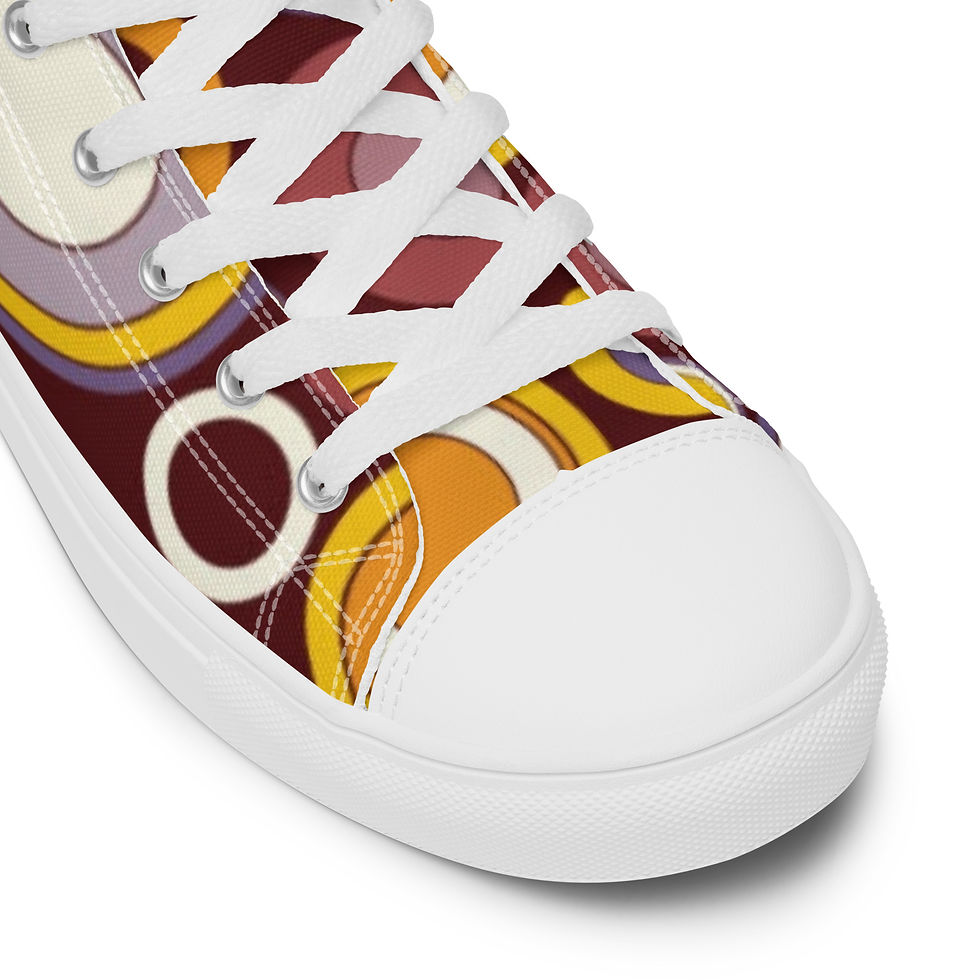 Thumbnail: Women’s High Top Canvas Shoes