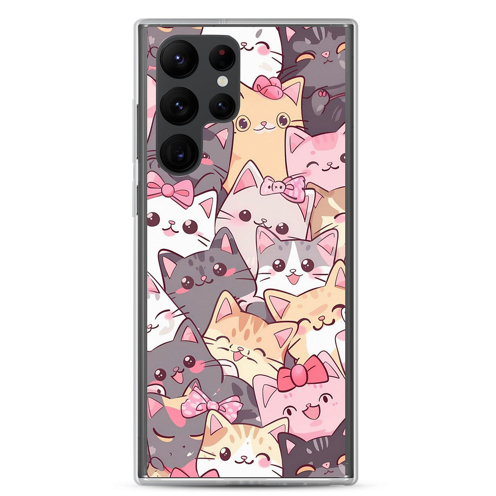 Minijatura: Custom Clear Phone Case For Samsung®