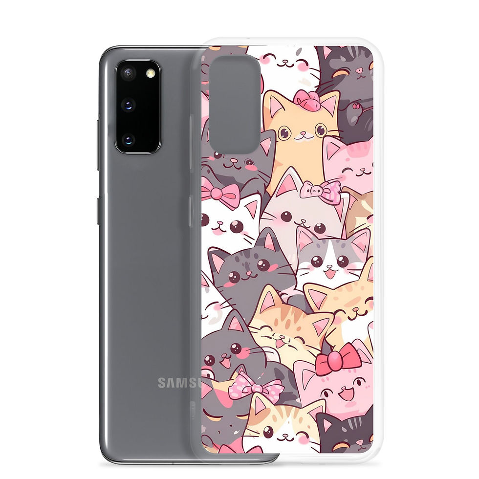 Minijatura: Custom Clear Phone Case For Samsung®