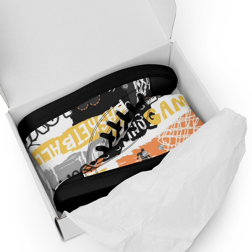 Thumbnail: Men’s Urban High Top Canvas Shoes
