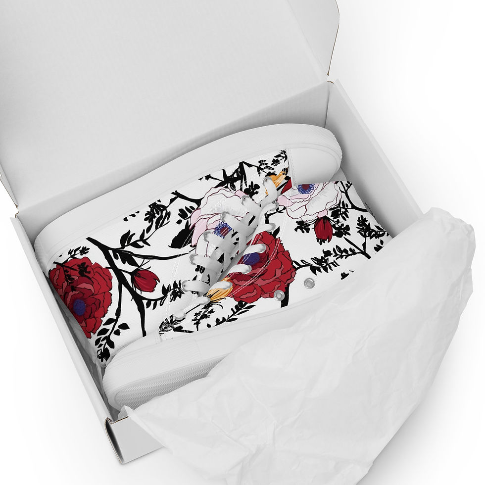 Pikkukuva: Women’s High Top Canvas Shoes By Madison Grant