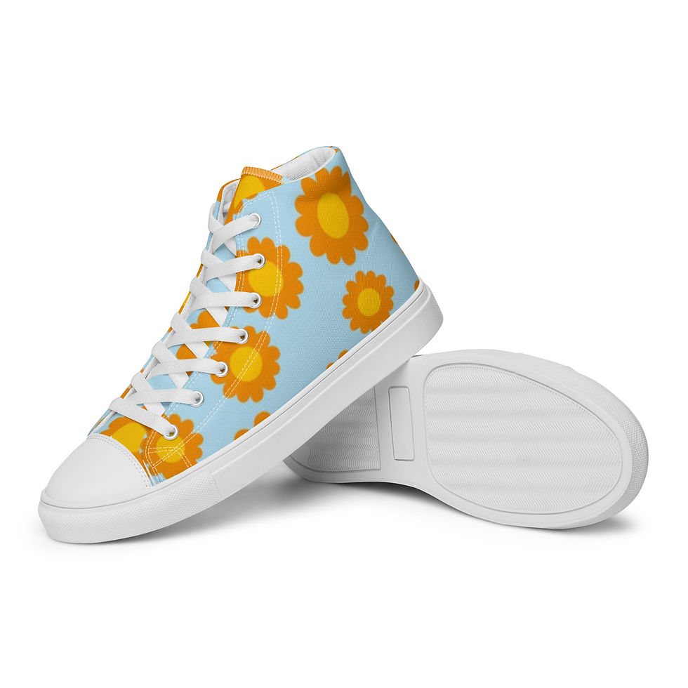 Thumbnail: Women’s High Top Canvas Shoes By Madison Grant