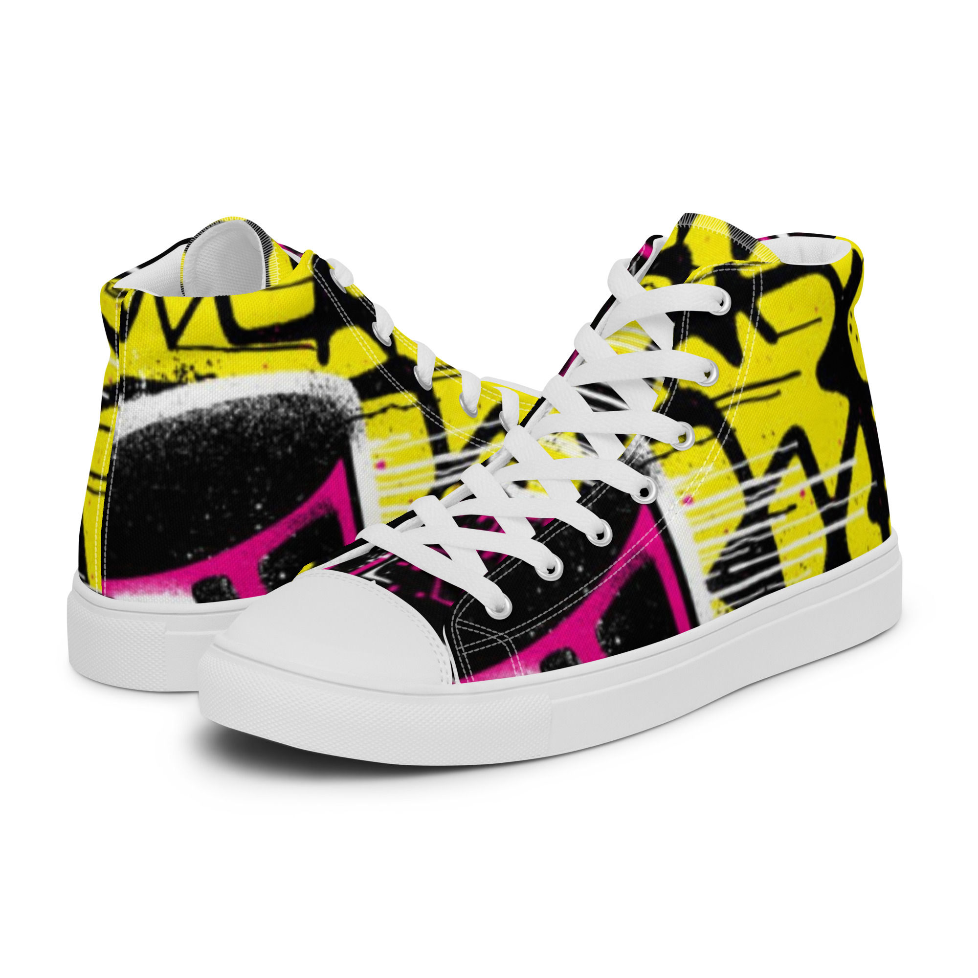 Men’s Urban High Top Canvas Shoes