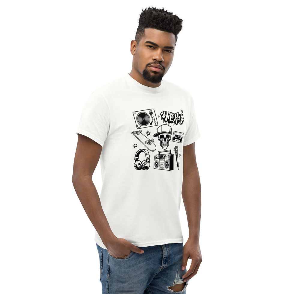 Küçük resim: Unisex 100% White Cotton Tee