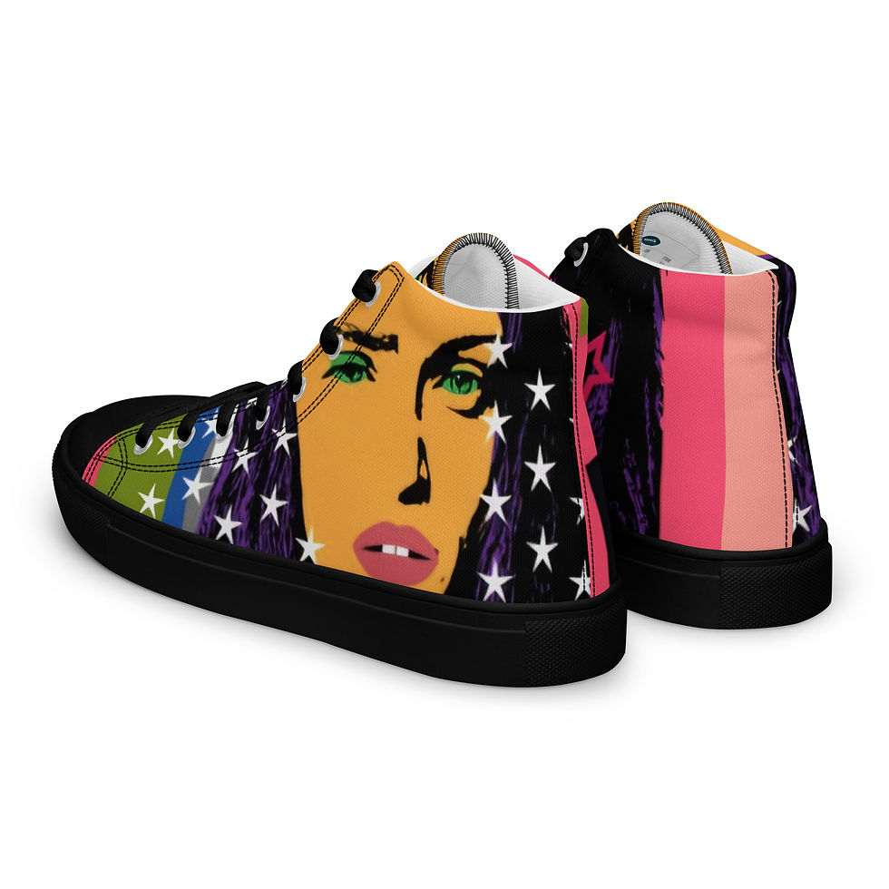 ภาพขนาดย่อ: Women’s Urban High Top Canvas Shoes