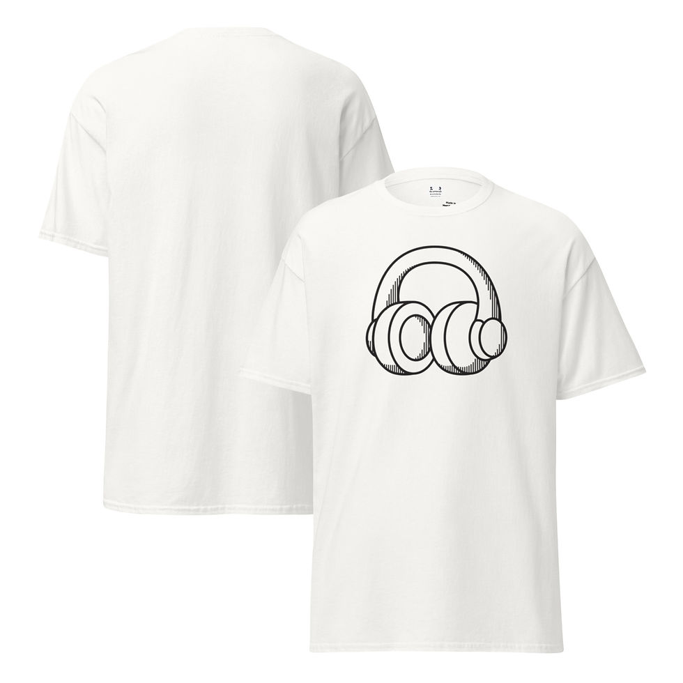 Thumbnail: Unisex 100% White Cotton Tee