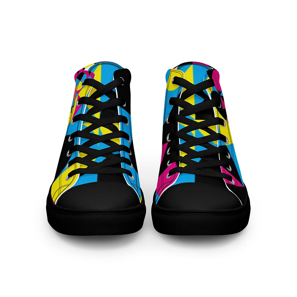 Thumbnail: Women’s High Top Canvas Shoes
