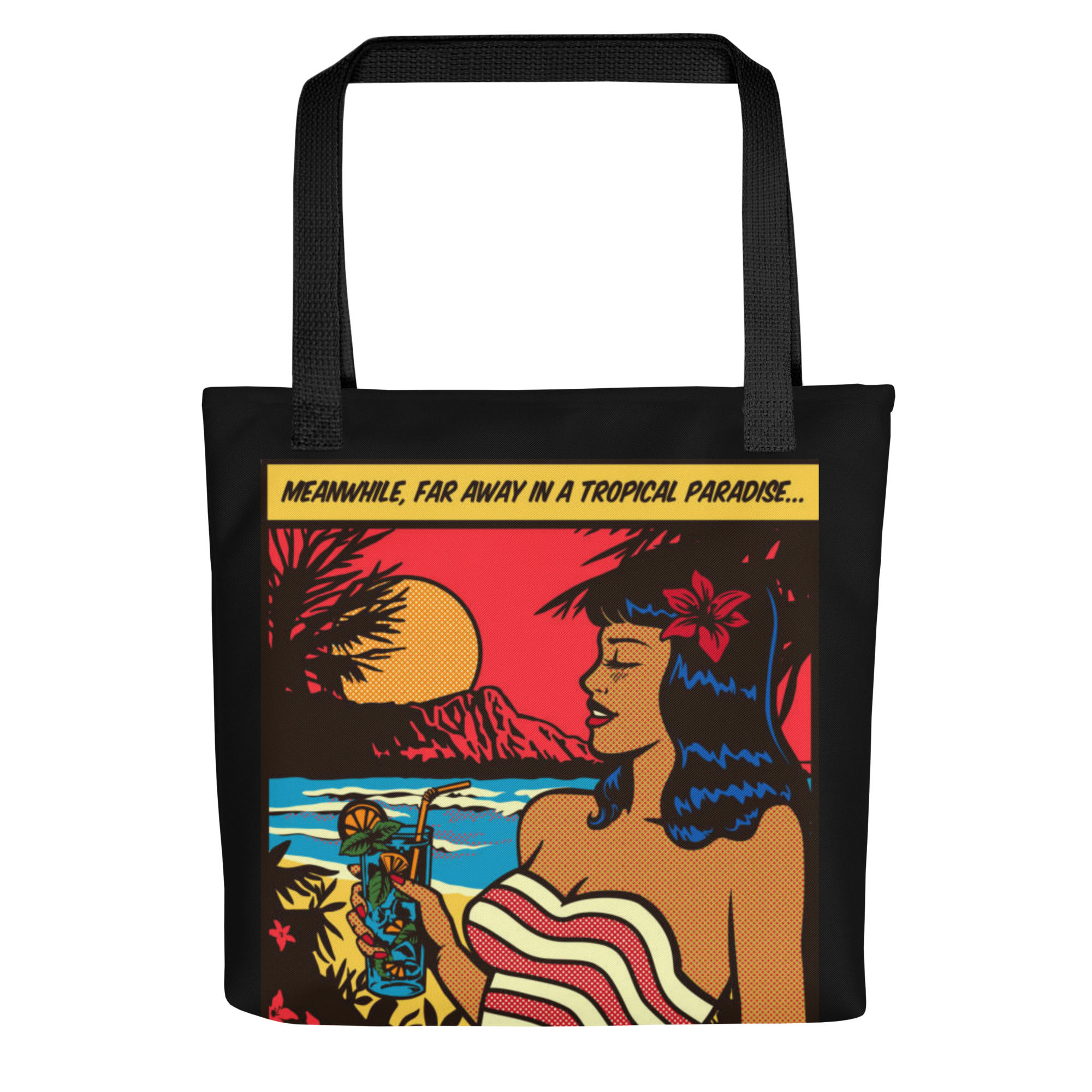 Reusable Tote Shopping Bag Paradise Island