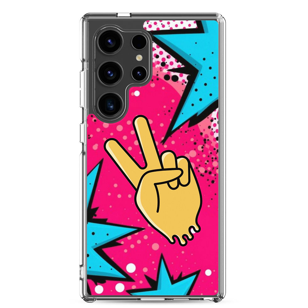 Sīktēls: Custom Clear Case For Samsung®