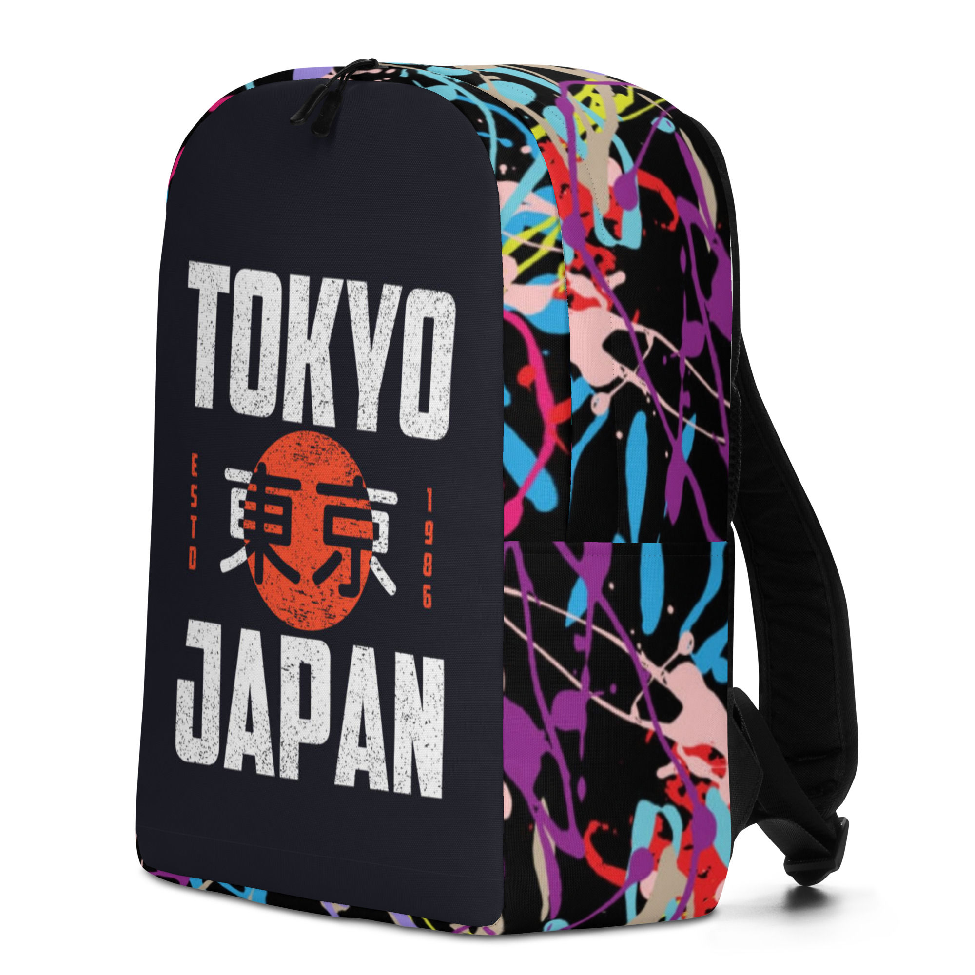 Unisex All Print Backpack Tokyo