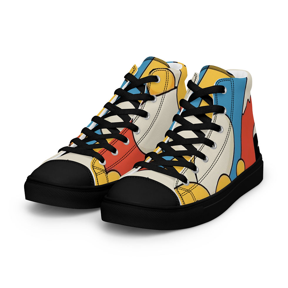 Miniatura: Men’s Urban High Top Canvas Shoes