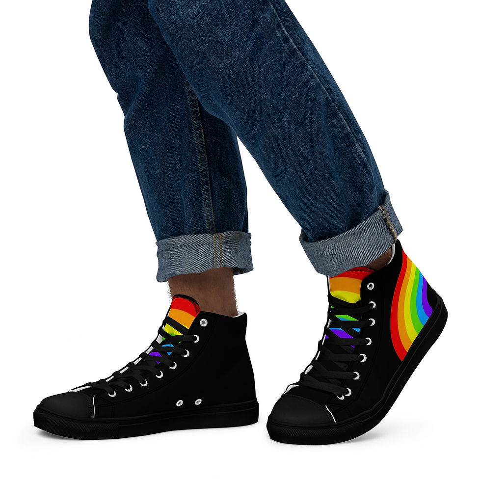 Miniaturbild: Men’s High Top Canvas Shoes