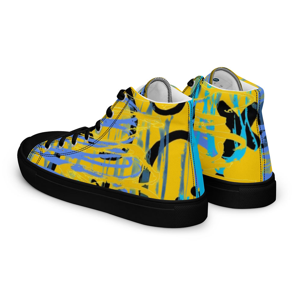 Miniatura: Men’s Urban High Top Canvas Shoes
