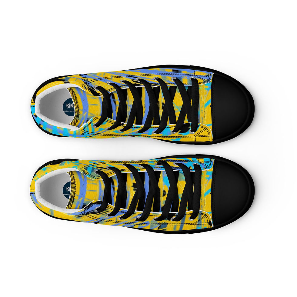 Miniatura: Men’s Urban High Top Canvas Shoes