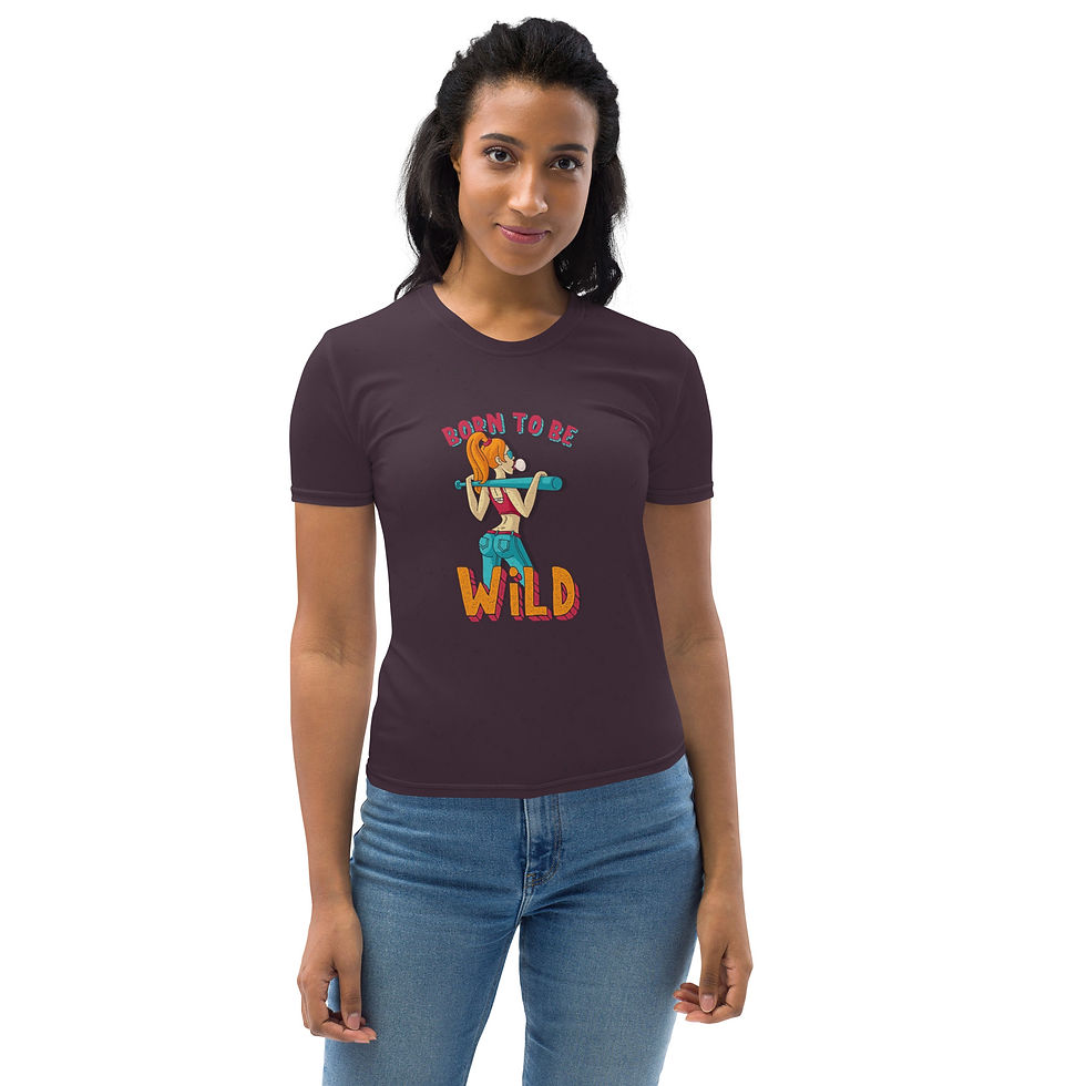 Sīktēls: Women's Custom Print T-shirt