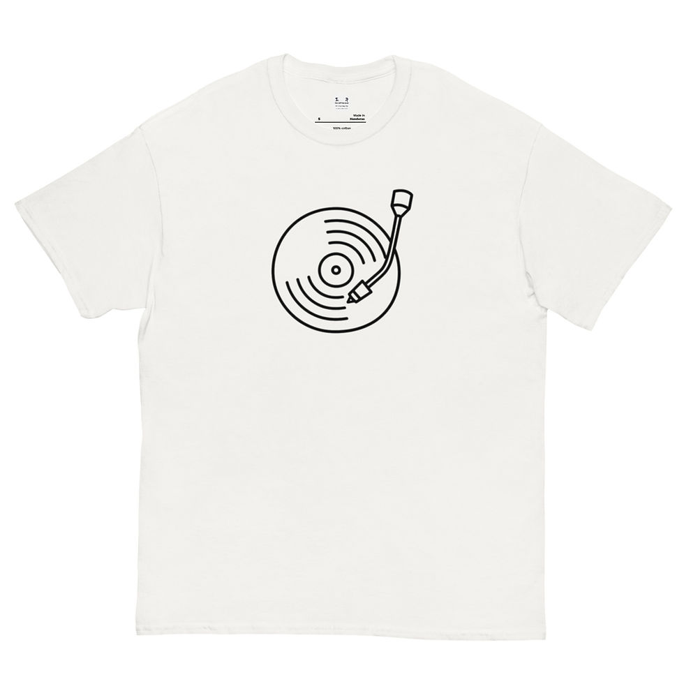 Thumbnail: Unisex 100% White Cotton Tee