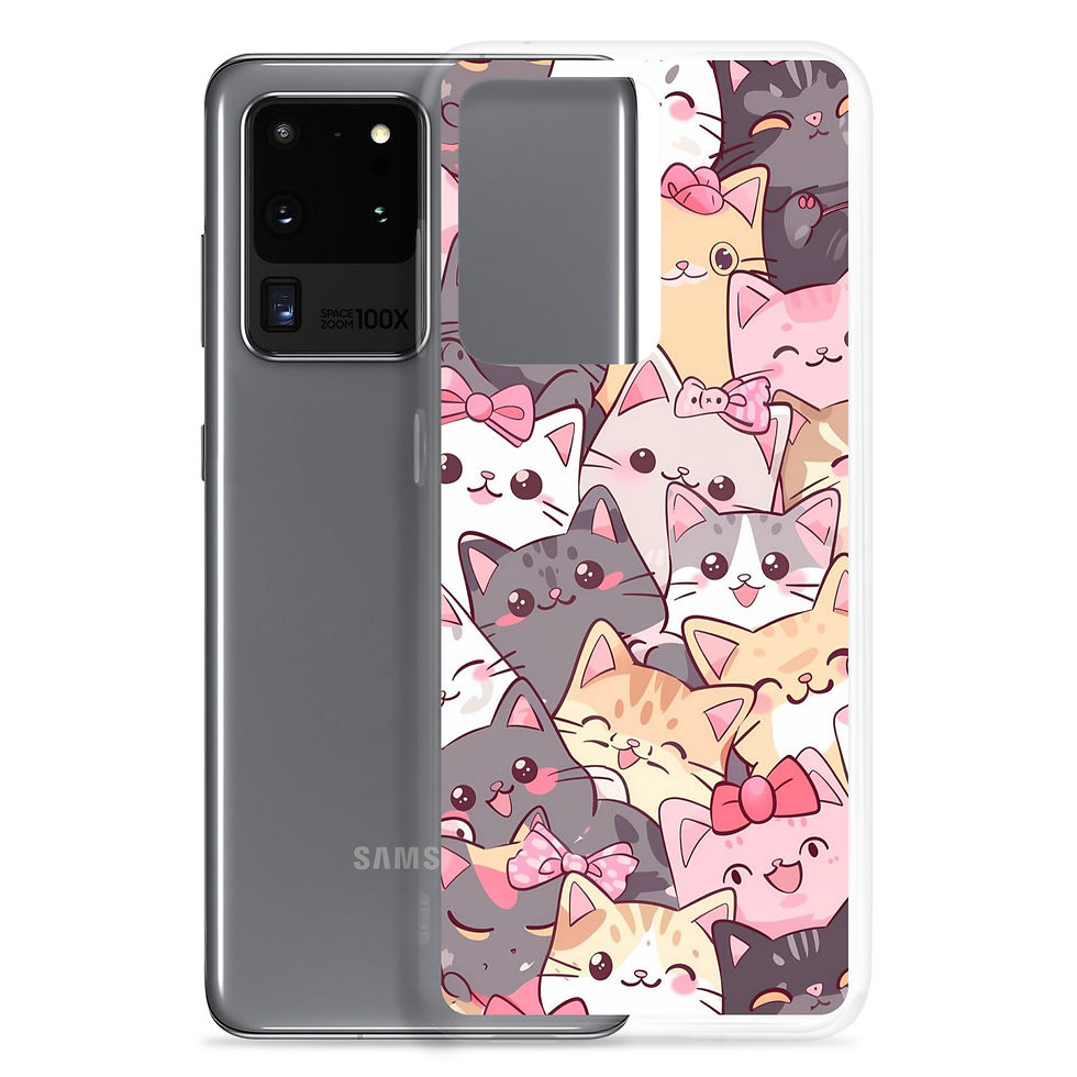 Miniaturbild: Custom Clear Phone Case For Samsung®