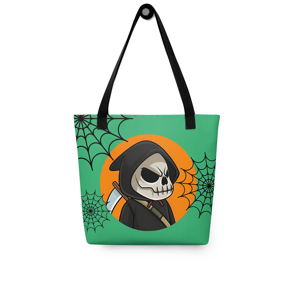 Thumbnail: Halloween Reusable Tote Shopping Bag