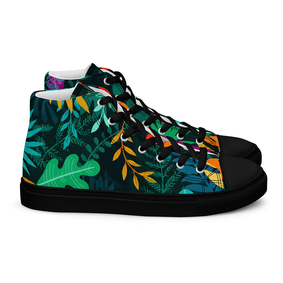 Miniatura: Women’s Cambridge High Top Canvas Shoes