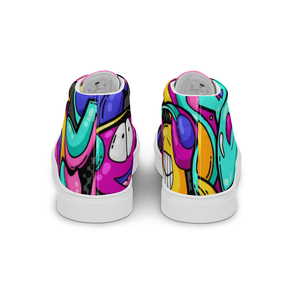 Thumbnail: Men’s Urban High Top Canvas Shoes