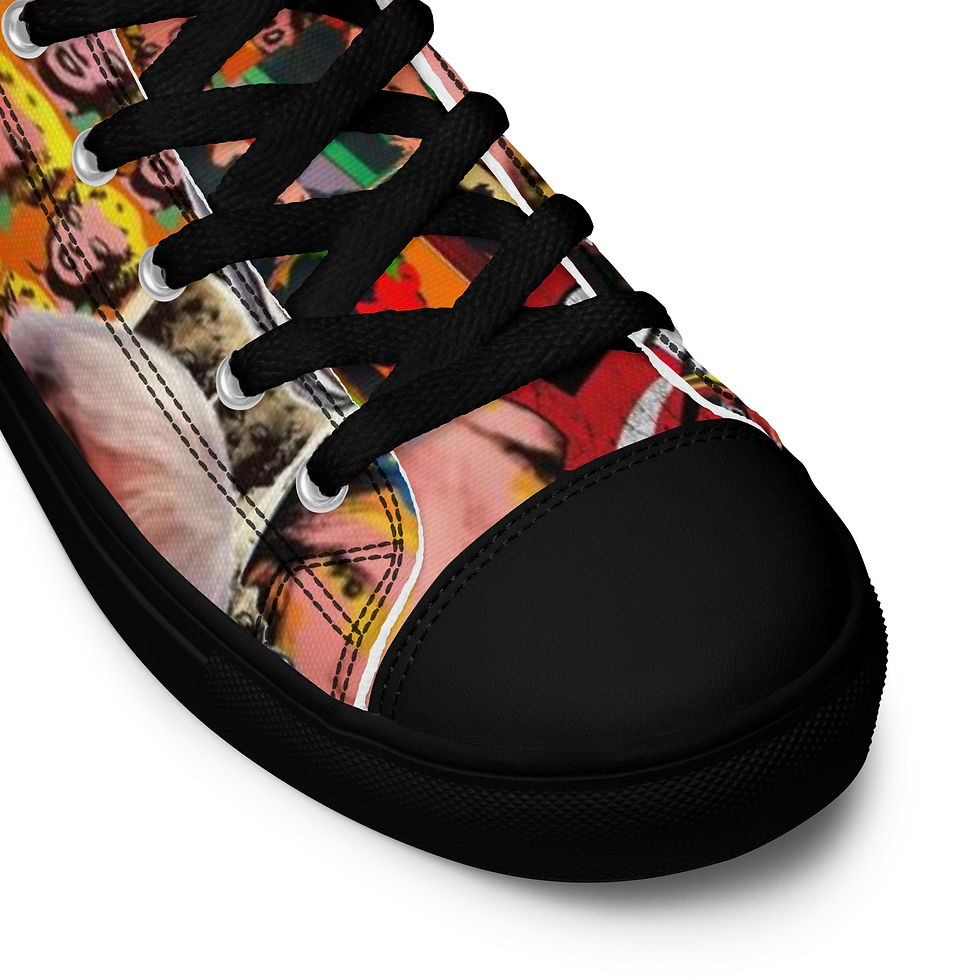 Thumbnail: Women’s High Top Canvas Shoes