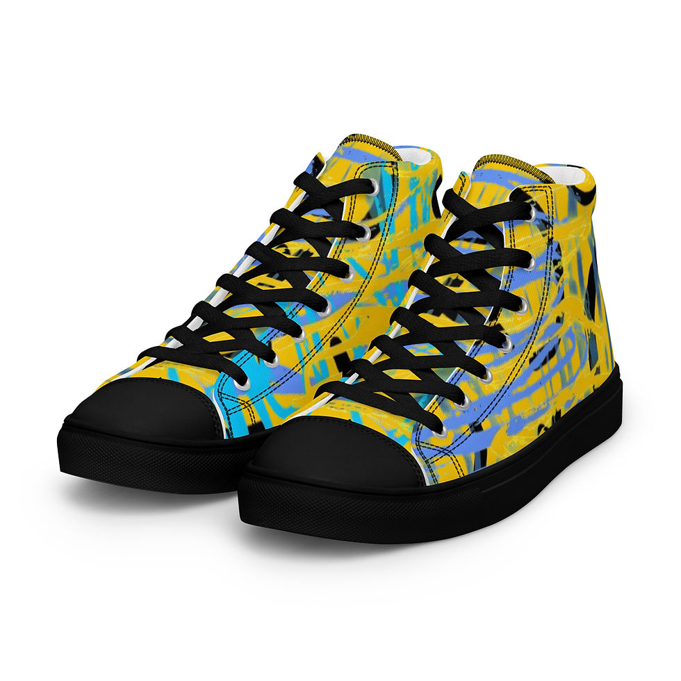 Miniatura: Men’s Urban High Top Canvas Shoes