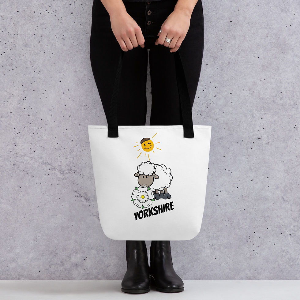 Thumbnail: Reusable Tote Shopping Bag Yorkshire
