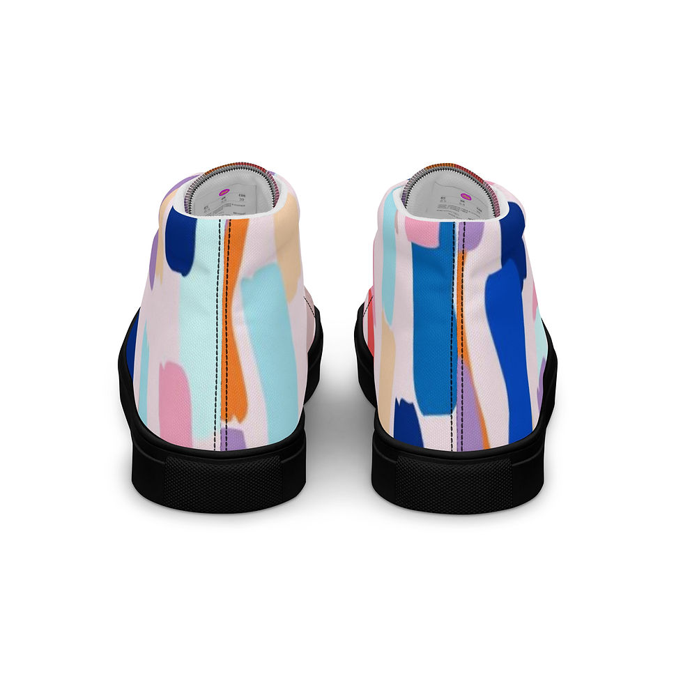 Thumbnail: Women’s High Top Canvas Shoes