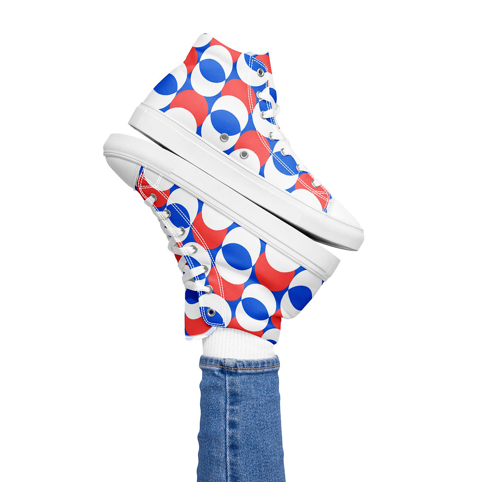 Thumbnail: Women’s High Top Canvas Shoes