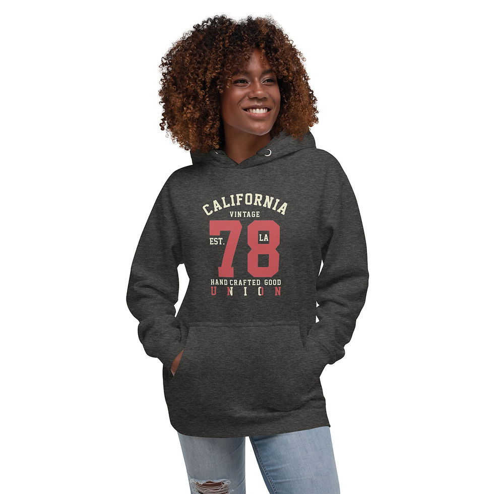 Μικρογραφία: Women's California 78 Grey Pullover Hoodie