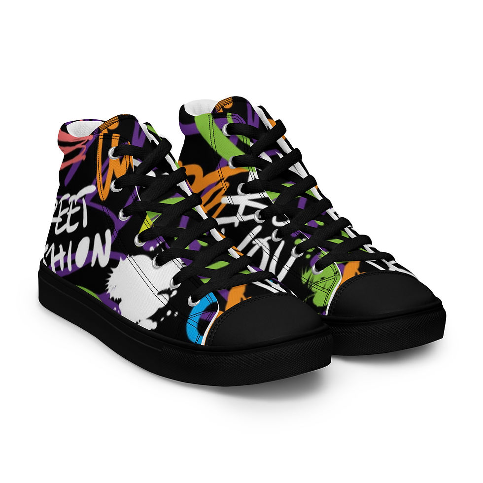Miniatyrbilde: Men’s Urban High Top Canvas Shoes