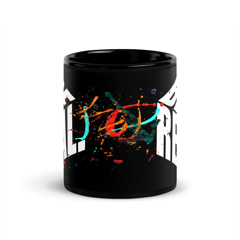 الصورة المصغرة: Custom Novelty Black Glossy Ceramic Mug 11oz