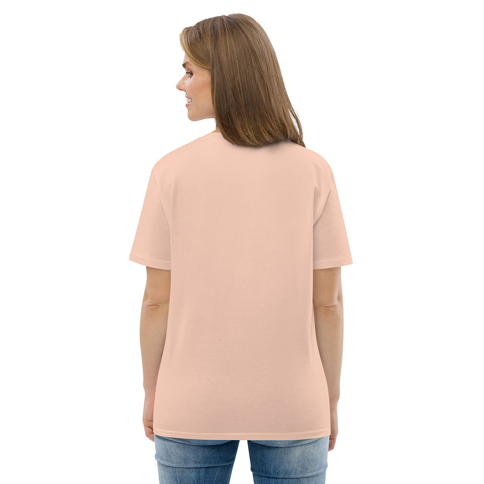 Thumbnail: Women's Strawberry Fruit Peach Organic Cotton T-Shirt