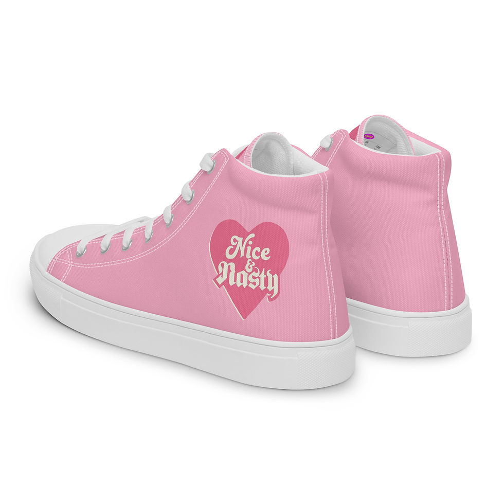 Thumbnail: Women’s High Top Canvas Shoes