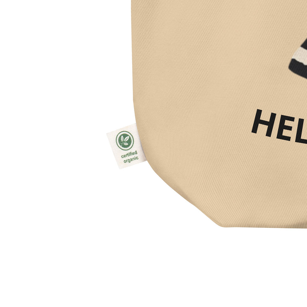 Thumbnail: Hello London Eco Twill Tote Bag