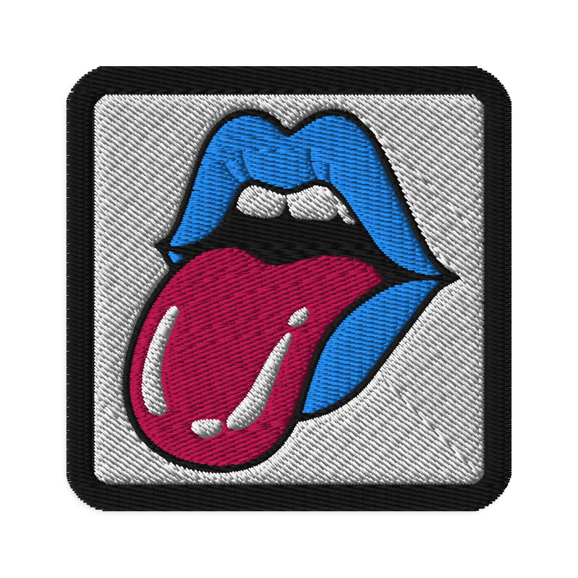 Custom Party Lips Embroidered Patch