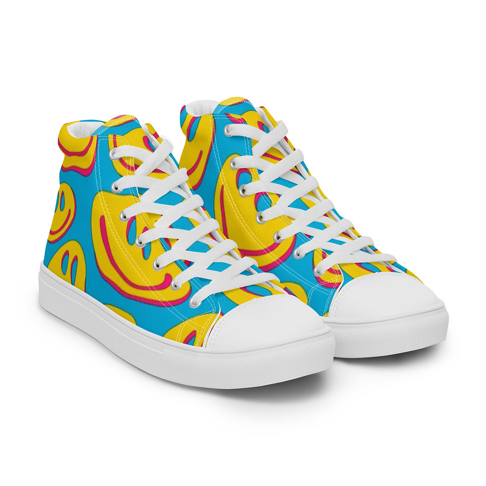 Thumbnail: Women’s High Top Canvas Shoes
