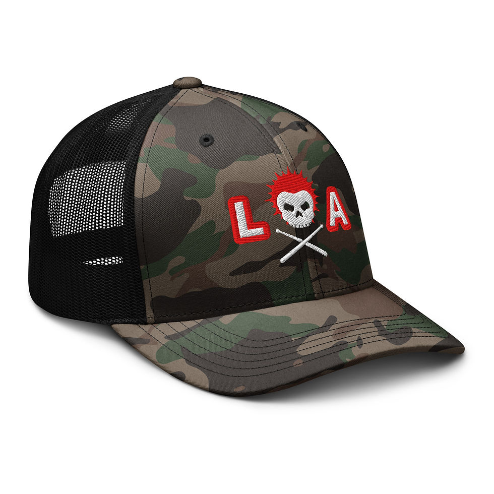 Thumbnail: Unisex Camouflage Trucker Hat