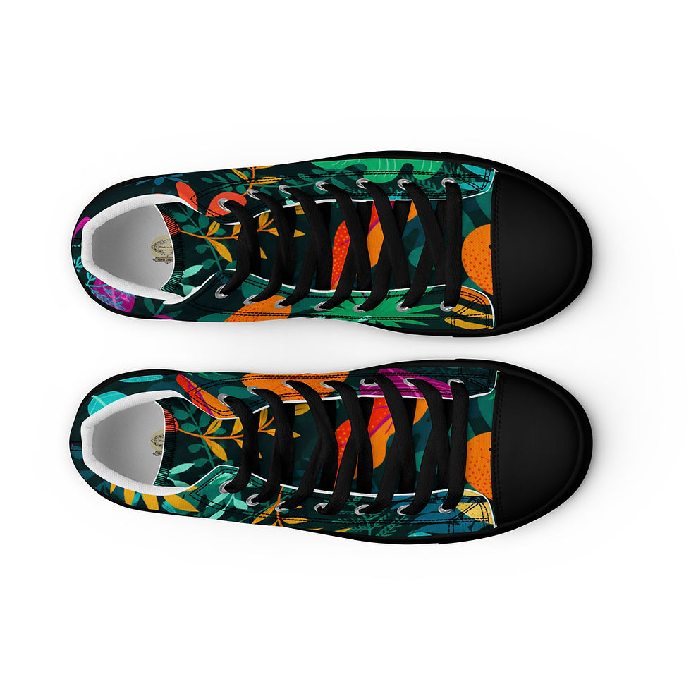 Miniatura: Women’s Cambridge High Top Canvas Shoes