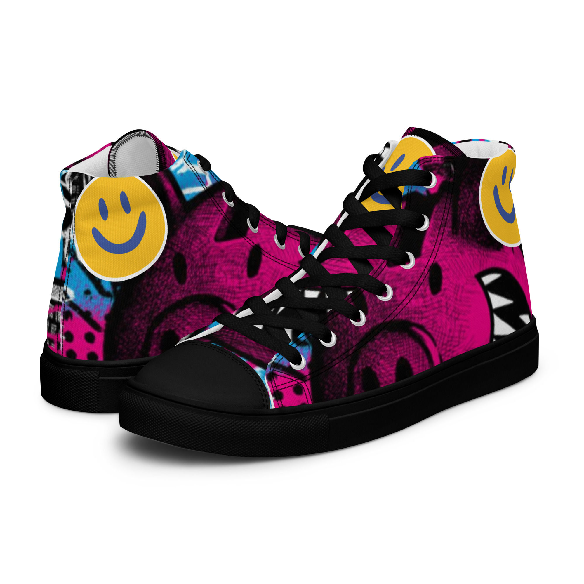 Men’s Urban High Top Canvas Shoes