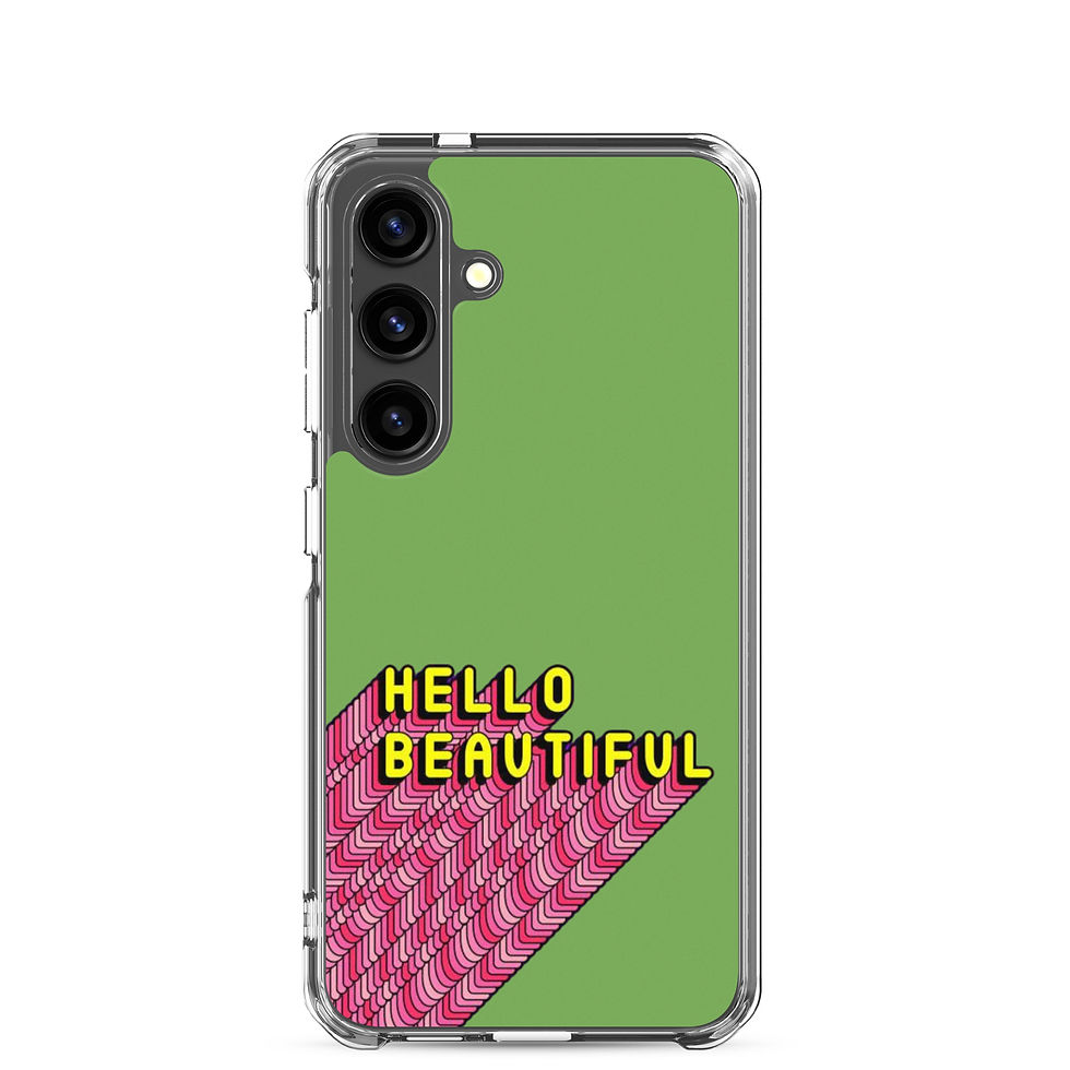 Thumbnail: Custom Clear Case For Samsung®
