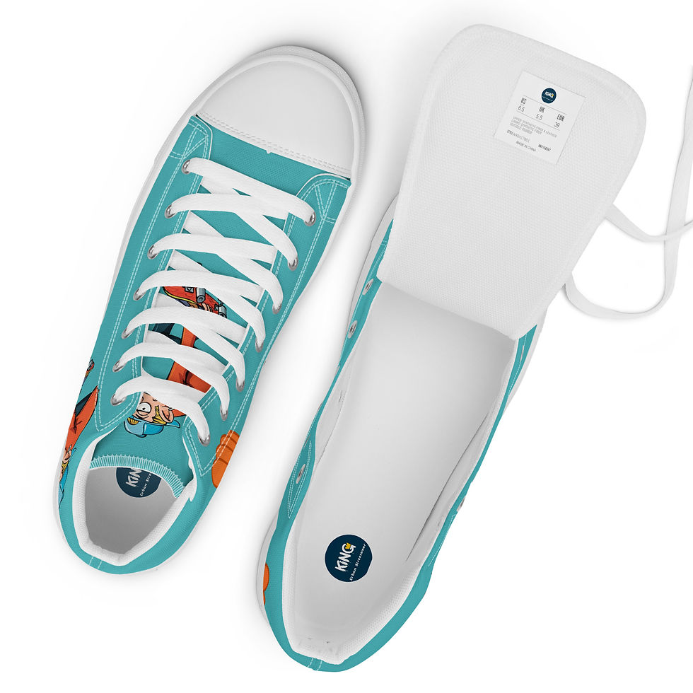 Thumbnail: Men’s Urban High Top Canvas Shoes