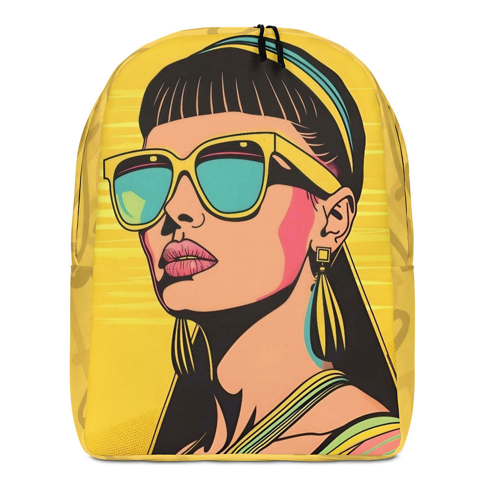 Thumbnail: Women's All Print Backpack City Chick