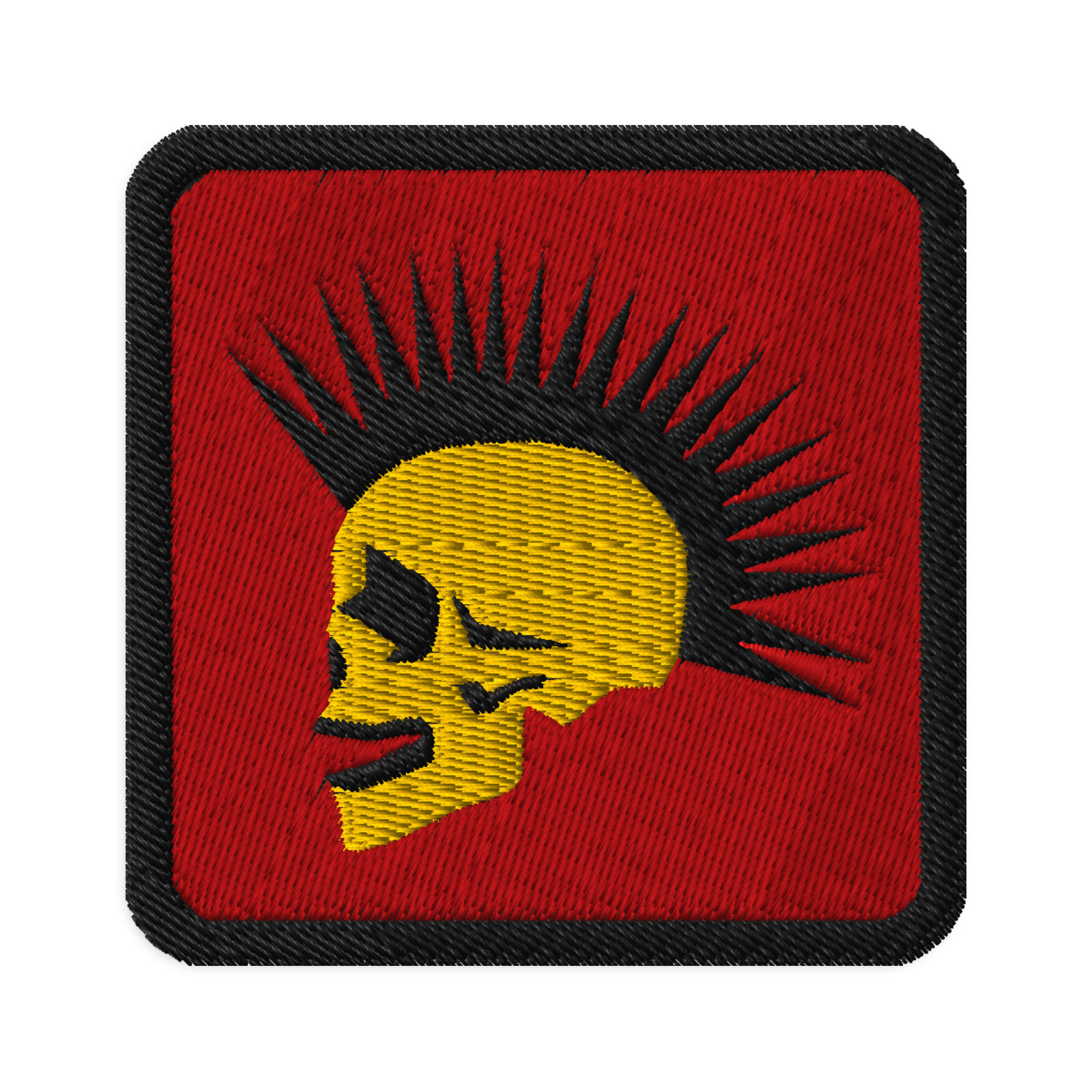 Custom Punk Spikes Embroidered Patch