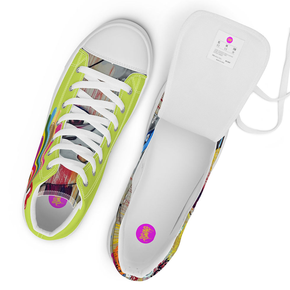 Miniatura: Women’s High Top Canvas Shoes
