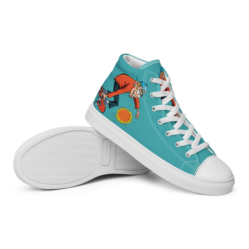 Thumbnail: Men’s Urban High Top Canvas Shoes
