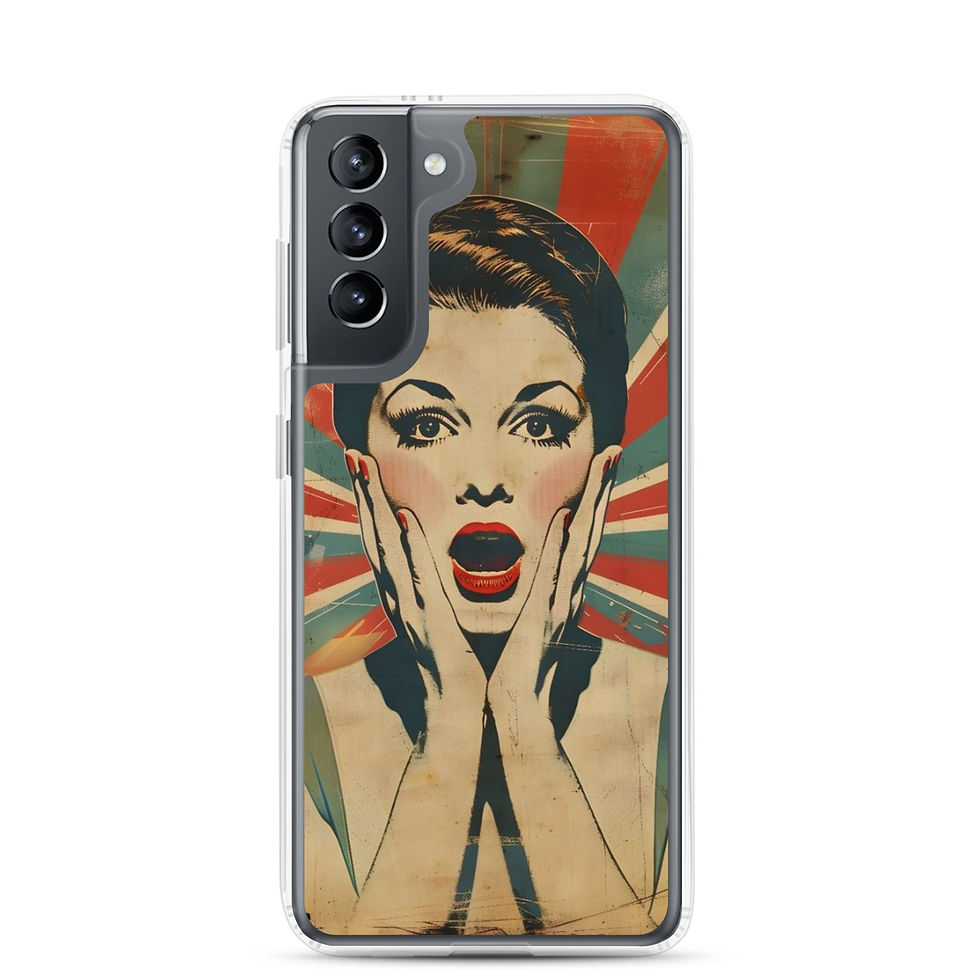 Thumbnail: Custom Clear Case For Samsung® 