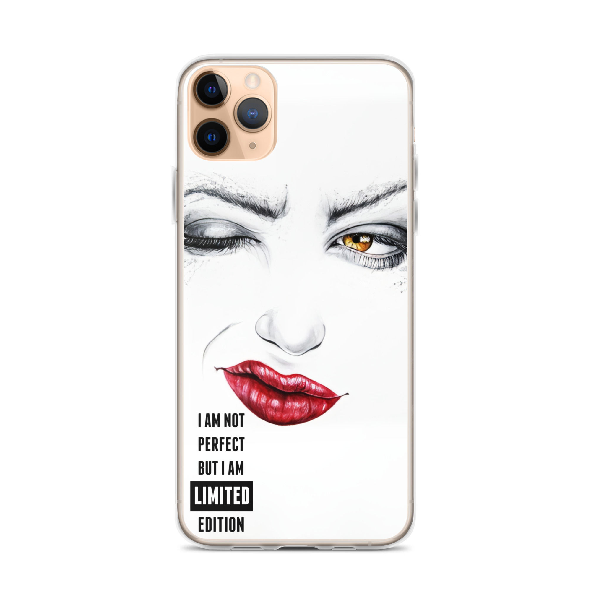 Custom Clear Case For iPhone®