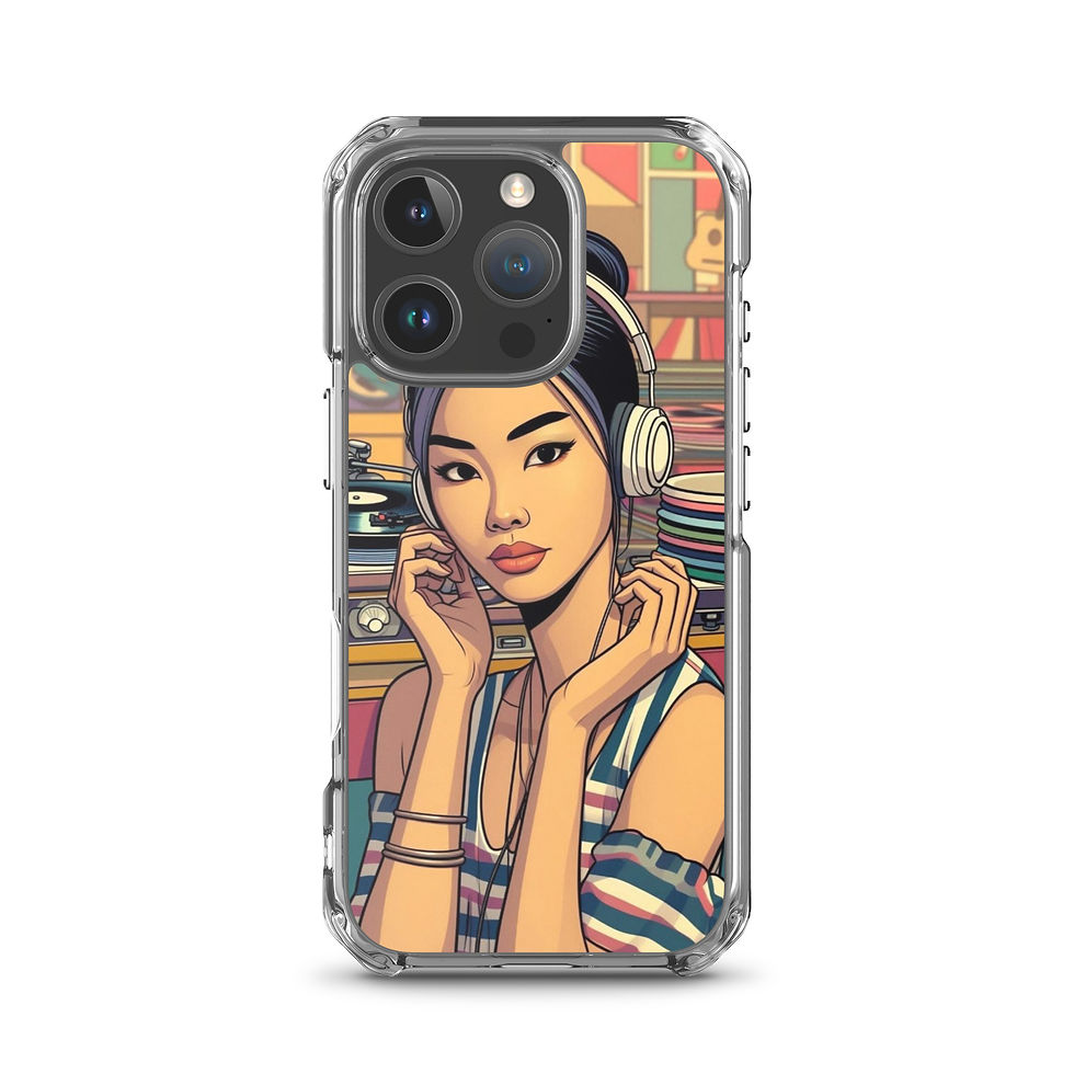 Thumbnail: Custom Clear Case For iPhone ®