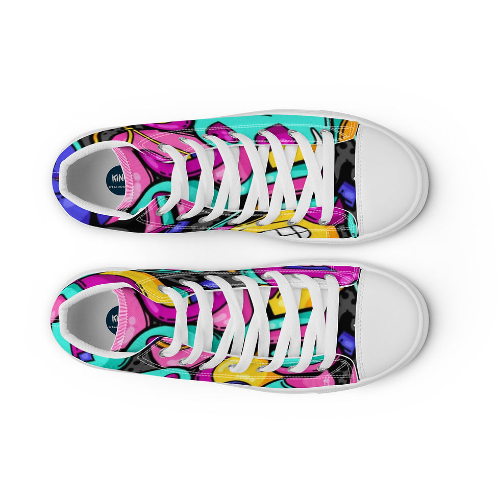 Thumbnail: Men’s Urban High Top Canvas Shoes